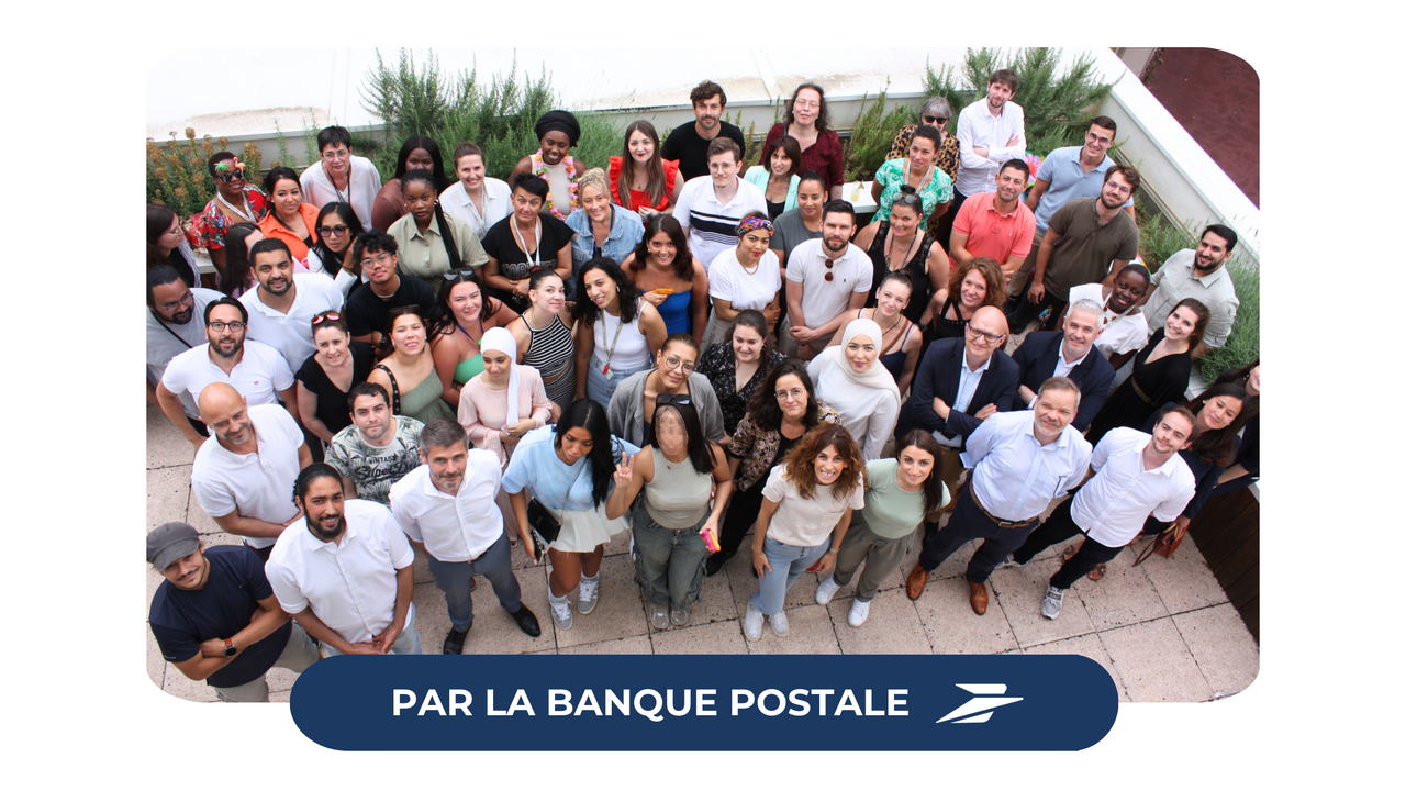 Photo de groupe des collaborateurs de Domiserve